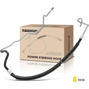 A-Premium Power Steering Pressure Hose Line Assembly Compatible with Chevrolet Impala 2006-2011, Monte Carlo 2006-2007, 3.5L 3.9L, Pump To Rack/Gear