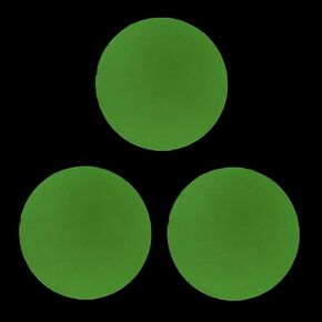 Glow in The Dark Balls, Fluorescent Replacement Balls for Roundnet Sport Game - Play at Night, Recharge by UV Flashlight, Stay Bright for 20~30 Minutes