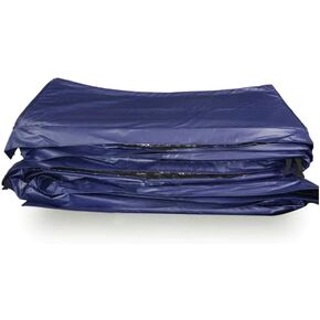 15ft Dark Blue Round Trampoline Spring Cover Pad