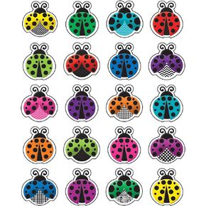 Teacher Created Resources (5462) Colorful Ladybugs Stickers