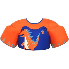 Gogokids Kids Swim Vest, Toddler Floaties for 30-50 lbs/2-6 Years Old Girls and Boys, Pool Float Jackets, Kids Float Swimwear with Water Wings