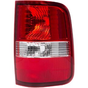 Right Tail Light Compatible with Ford F150 F-150 2004 2005 2006 2007 2008 Replace FO2801182, 5L3Z-13404-CA, 6L3Z-13404-BA Rear Brake Light (Passenger Side)
