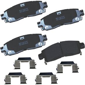 Bendix SBC883 Premium Brake Pad Set for Select Models for Buick/Enclave/Rainier/Cadillac/XTS/Chevrolet/SSR/Trailblazer/Traverse/GMC/Acadia/Envoy/Ascender/Bravada/Saab/Saturn- (REAR)