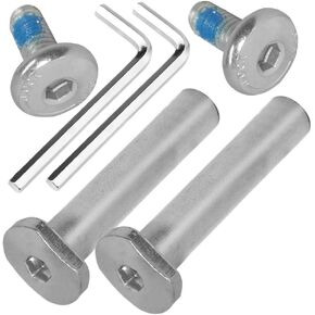 M8 40-76mm Male Female Allen Screw & Bolt Assortment Sets Kids Scooter Parts for 2-3-4-Wheel Kick Scooters Repair Front Rear Wheel Axles Tools