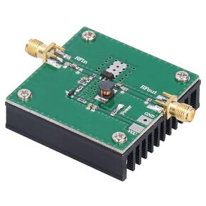 RF Amplifier, 380 -- 450MHz RF Power Amplifier Module 5.0W Printed Circuit Board SMA Female RF Connector Electronic Components
