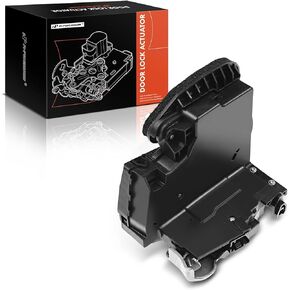 A-Premium Door Latch Lock Actuator Compatible with Chevy, Cadillac and GMC Vehicles - Silverado 1500, Impala, Cruze, Suburban, Tahoe, Sierra 1500, Yukon - Front Left Driver, Replace# 13592289