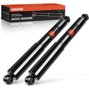 A-Premium Rear Pair (2) Shock Absorber Compatible with Nissan Frontier 2009-2021, Xterra 2005-2015, 4WD, Driver and Passenger Side, Replace# 56200EA285, 56200EA286