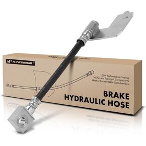 A-Premium Brake Hydraulic Hose Compatible with Select Jeep Models - Grand Cherokee 1993-1998, Grand Wagoneer 1993 - Replace# 52008663
