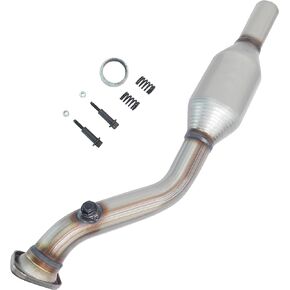 Rear Catalytic Converter Compatible with Dodge Caliber 2007-2008 2.4L, Jeep Compass 2007-2017 2.4L, Jeep Patriot 2007-2017 2.4L 4WD