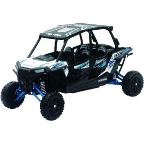 New Ray Toys 1:18 Polaris RZR XP 4 Turbo (Matte White Lightning) (57843B)
