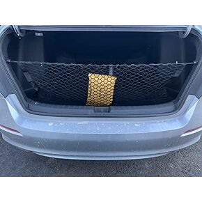 Envelope Style Automotive Elastic Trunk Mesh Cargo Net for Subaru Legacy 2020-2024 - Premium Trunk Organizer and Storage - Luggage Net for Sedan - Car Organizer for Subaru Legacy