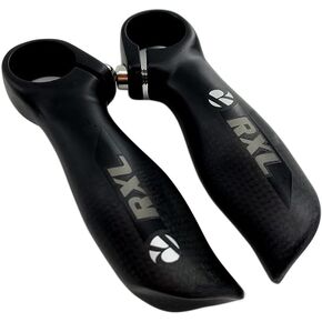 [US Stock] RXL SL Carbon Bicycle Bar End MTB Bike Ergonomics Design Mountain Bike Handlebar Carbon Bar Ends 22.2mm