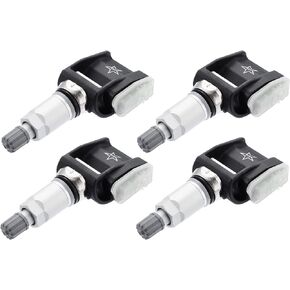 X AUTOHAUX 4pcs 36106872774 Pre-Programmed Tire Pressure Sensor Tire Pressure Monitoring System Sensor TPMS Sensor 433MHz for BMW 530i 540i 750i 840i 740i xDrive 840i xDrive