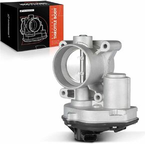 A-Premium Electronic Throttle Body Compatible with Ford C-MAX, FIESTA, FOCUS, MONDEO, S-MAX, Replace# 1537636, 4M5G9F991FA