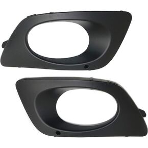 For Mercedes-Benz Sprinter 2500/3500 Fog Light Cover 2014 15 16 17 2018 Driver and Passenger Side Pair/Set | DOT/SAE Compliance | MB1038159 + MB1039159 | 90688502539B51 + 90688503539B51