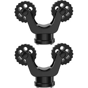 Kayak Paddle Holder, Kayak Track Mount Accessories for Fishing, Flexible Paddles Holder for Kayak