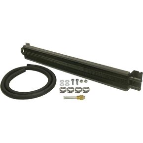 Derale 13224 Frame Rail Transmission Cooler,Black