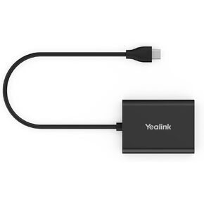 Yealink EHS61 Headset Adapter,Compatible with Mitel/Unify/Poly T2X&T4XG Desk Phone,Connect to WH62 WH63 WH66 WH67 Wireless DECT Headset