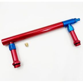 7/8-20 aluminum Fuel Log Line for Holley Carburetor double pumper 4150 4160