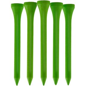 1000 Neon Green Colour Bamboo Golf Tees 70mm 2 3/4