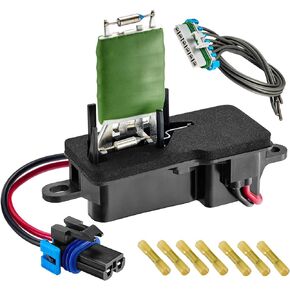 BDFHYK AC Heater Blower Motor Resistor 973-407 Compatible with Isuzu HTR Chevy Express GMC Savana C4500 C5500 C6500 C7500 C8500 Kodiak Topkick Blower Control Module Replace 1580560 22941007