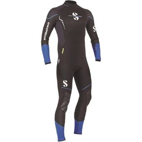 SCUBAPRO Men's Sport Steamer Wetsuit with 3mm Thickness, Small, Black/Blue