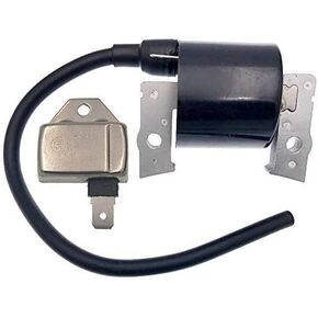 BM11 21119-2161 Igniter Module & Spark Plug Cap with 21121-2069 AM109258 Ignition Coil for FC540V Gasoline Engine Lawn Tractors LX186