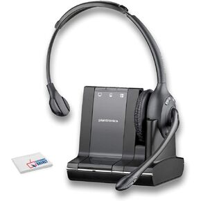 Plantronics Savi W710 Multi Device Wireless Over-The-Head Headset System (Renewed)