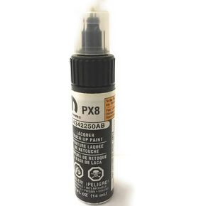 Dodge Chrysler & Jeep MOPAR Touch Up Paint 0.5oz Bottle: DX8 / PX8 Black