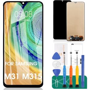 Screen Replacement for Samsung Galaxy M31 M315 LCD Display Touch Screen Digitizer Assembly