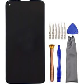 Replacement Screen LCD Display Touch Digitizer Assembly for Motorola Moto G8 Power XT2041-1 6.4" Black XT2041-3 with Tool Kit