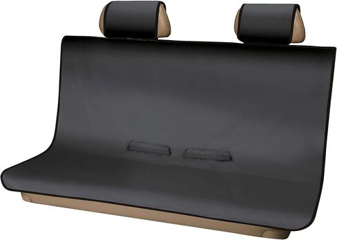 ARIES 3146-09 Seat Defender 58-Inch x 55-Inch Black Waterproof Universal Bench Car Seat Cover Protector in Saudi Arabia
