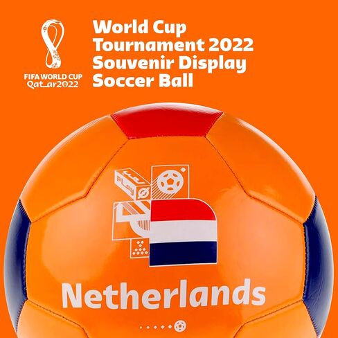 Capelli Sport FIFA World Cup Qatar 2022 Soccer Ball Souvenir Display, Officially Licensed Futbol for Youth and Adult Soccer Players in Saudi Arabia