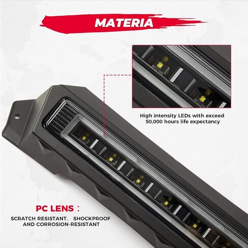KEMIMOTO XP 1000 Rear Tail Light, 2000LM LED Brake Light Bar 3rd Brake light Compatible with Polaris RZR XP 1000 XP4 Turbo 2019-2023 2024 Accessories in Saudi Arabia