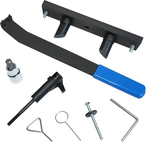 DPTOOL Camshaft Timing Lock Tool Compatible with Audi VW 2.0 FSi Petrol Engine T10252 T10115 T10020 with T40080 Socket in Saudi Arabia