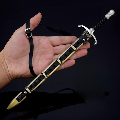 جون سنو Longclaw السيف حصلت 30 سنتيمتر/12 "المعادن الجماعية السيف نموذج عمل الشكل الفنون اللعب جمع هدية لوازم الحفلات مكتب الديكور in Kuwait