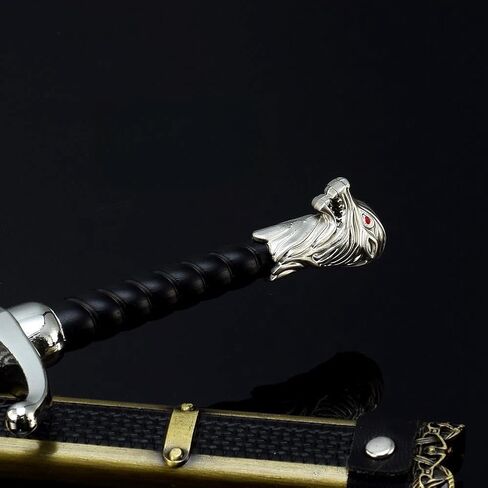 جون سنو Longclaw السيف حصلت 30 سنتيمتر/12 "المعادن الجماعية السيف نموذج عمل الشكل الفنون اللعب جمع هدية لوازم الحفلات مكتب الديكور in Kuwait