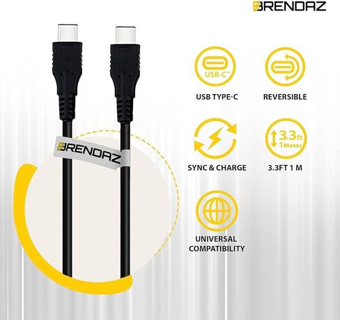 كابل USB (USB C) بيانات الطاقة والمزامنة متوافق مع كاميرا FUJIFILM GFX100 II متوسطة الحجم بدون مرآة، كاميرا X-T5 بدون مرآة (USB C إلى A) in Kuwait