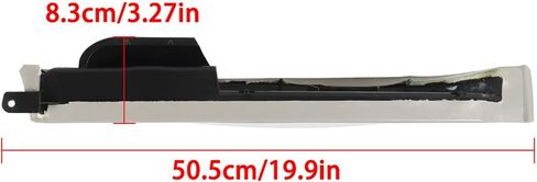 labwork Front Left Driver Side Door Armrest Replacement for 1990-1994 Chevrolet GMC Truck 15691229 Light Gray in Saudi Arabia