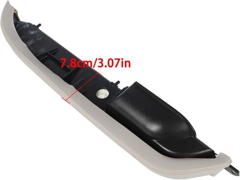 labwork Front Left Driver Side Door Armrest Replacement for 1990-1994 Chevrolet GMC Truck 15691229 Light Gray in Saudi Arabia