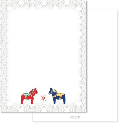 Paper Frenzy Abstract Nativity Religious Christmas Holiday Letterhead Paper Pack of 75 in Kuwait