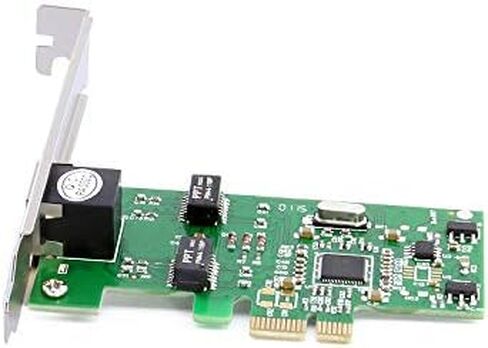 بطاقة شبكة PCI-E PCI Express 10/100/1000Mbps لسطح المكتب جيجابت إيثرنت LAN in Saudi Arabia