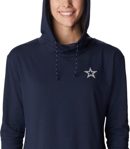 Columbia Women's Collegiate Sun Trek Hooded Pullover in Saudi Arabia