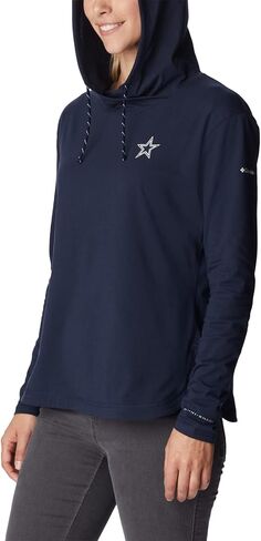 Columbia Women's Collegiate Sun Trek Hooded Pullover in Saudi Arabia
