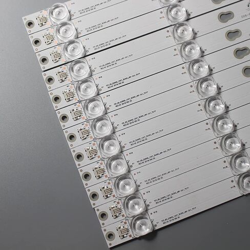 12Pcs X 65'' TV LED Backlight Strips for TOT_65_D2900 4C-LB6507-YH 65HR330M07A4V2 65S401 65S405 P1K3507B(not fit for 65S4) in Saudi Arabia