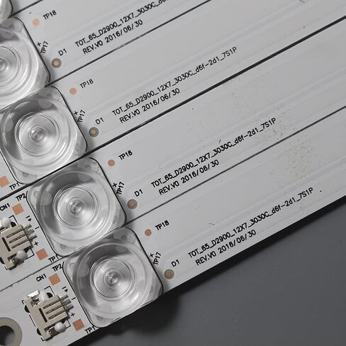 12Pcs X 65'' TV LED Backlight Strips for TOT_65_D2900 4C-LB6507-YH 65HR330M07A4V2 65S401 65S405 P1K3507B(not fit for 65S4) in Saudi Arabia