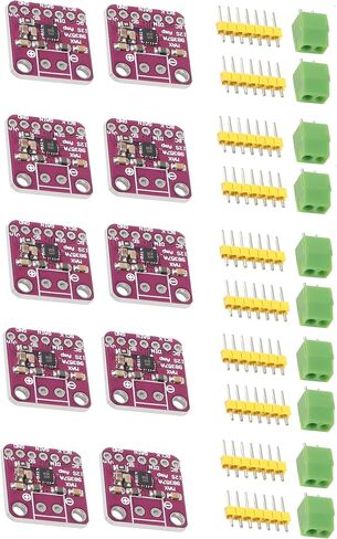 10Pcs MAX98357 I2S Audio Amplifier Module, Audio Amplifiers, Filterless Class D Amplifier, Compatible with ESP32 Raspberry Pi in Saudi Arabia