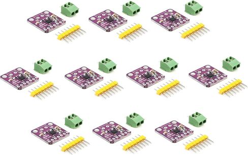 10Pcs MAX98357 I2S Audio Amplifier Module, Audio Amplifiers, Filterless Class D Amplifier, Compatible with ESP32 Raspberry Pi in Saudi Arabia