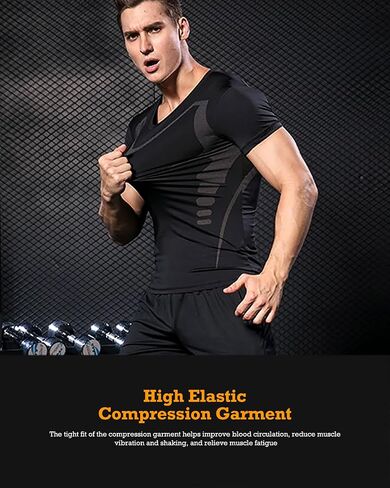 4PCS Gym Clothes for Men,Workout Sets incluir Compression Shirt Pants Hoodie for outdoor sports running,indoor fitness in Saudi Arabia