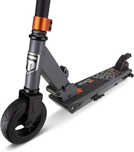Mongoose React Electric Kids Scooter, Boys & Girls Ages 8+, Max Speed 6-15 MPH, Aluminum Handlebars and Frame, Rear Foot Brake, Battery and Charger Included in Saudi Arabia